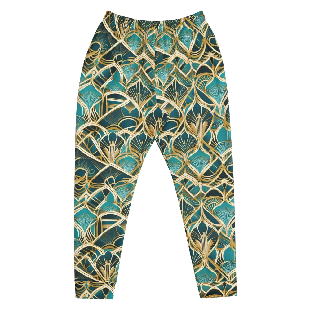 Gilded Botanicals on Men's Joggers — Front