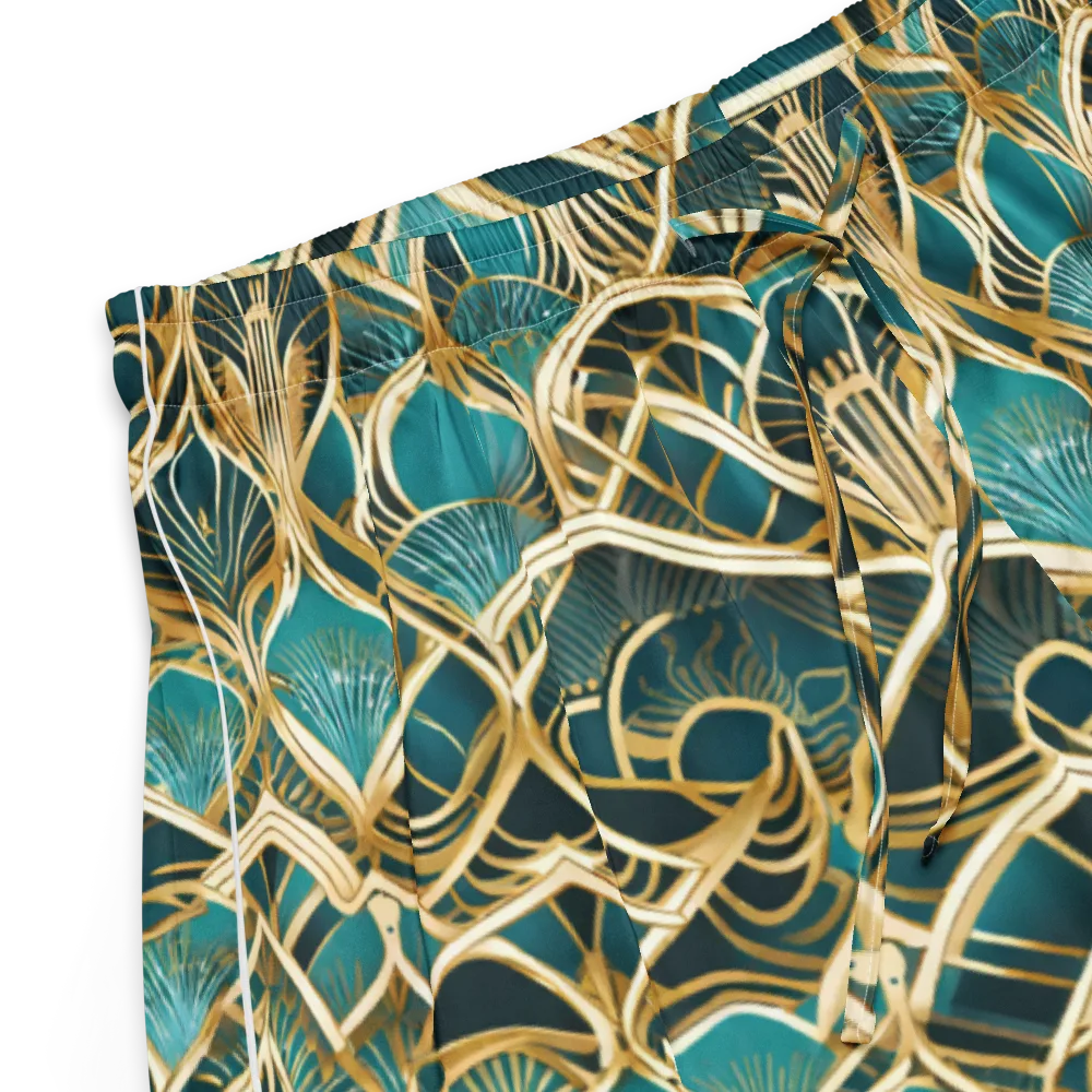 Gilded Botanicals on Women's Pajama Shorts — Product details