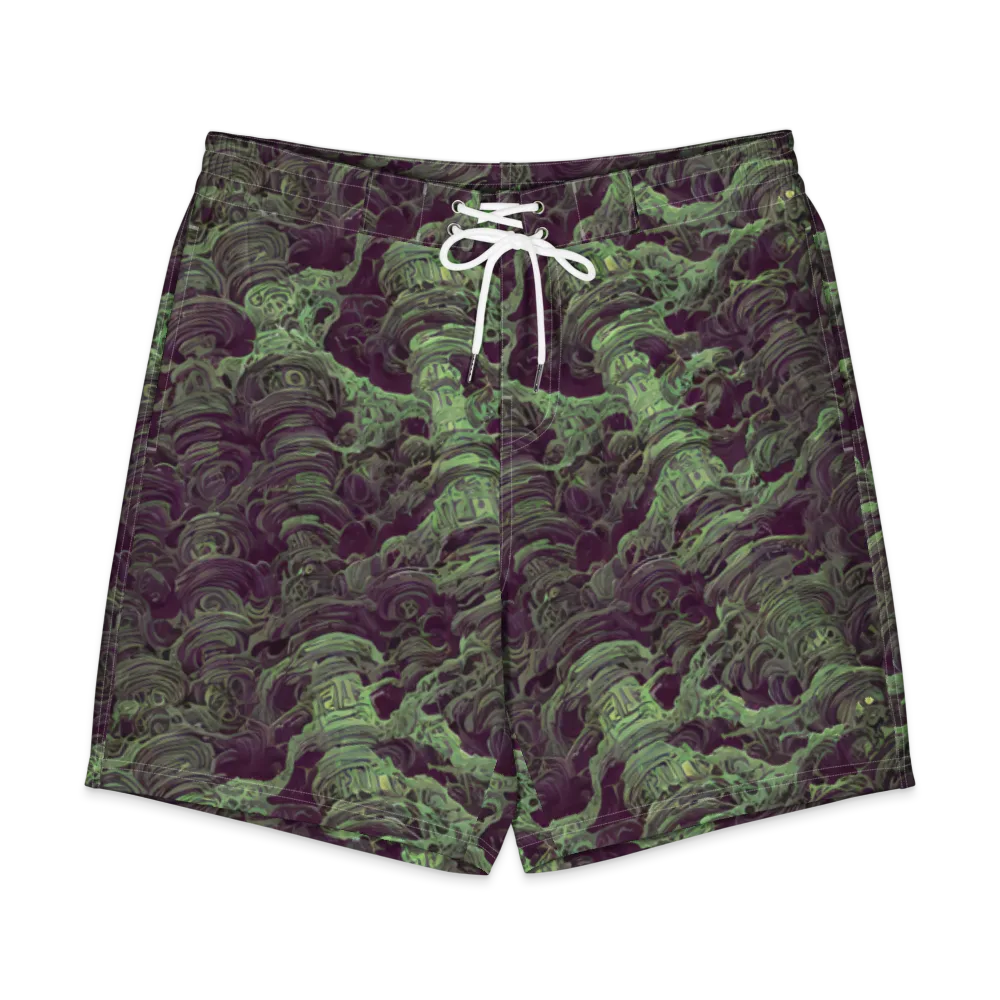 Knab Whorls on Men's Board Shorts — Front