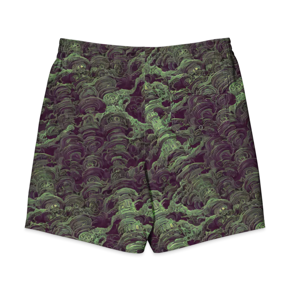 Knab Whorls on Men's Board Shorts — Back