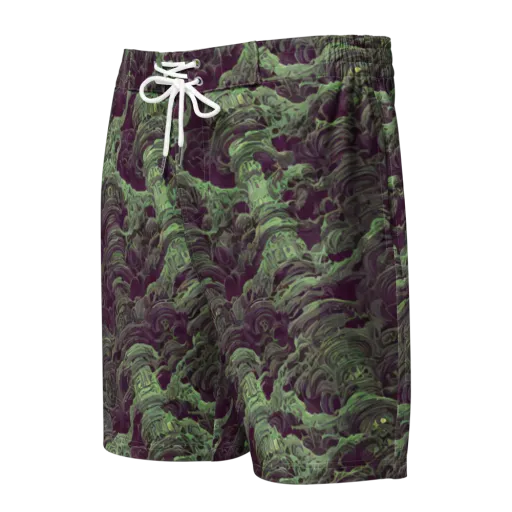 Knab Whorls on a Men's Board Shorts