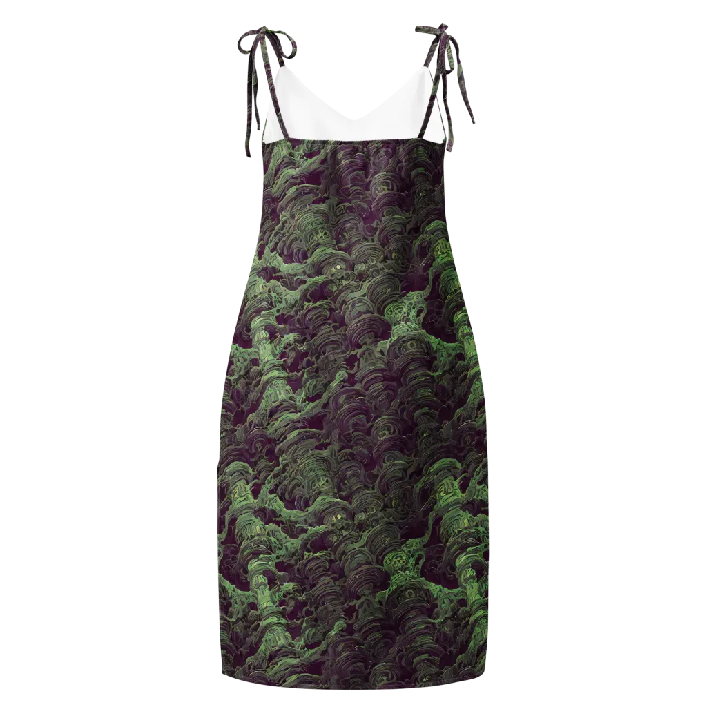 Knab Whorls on Slip Dress — Back
