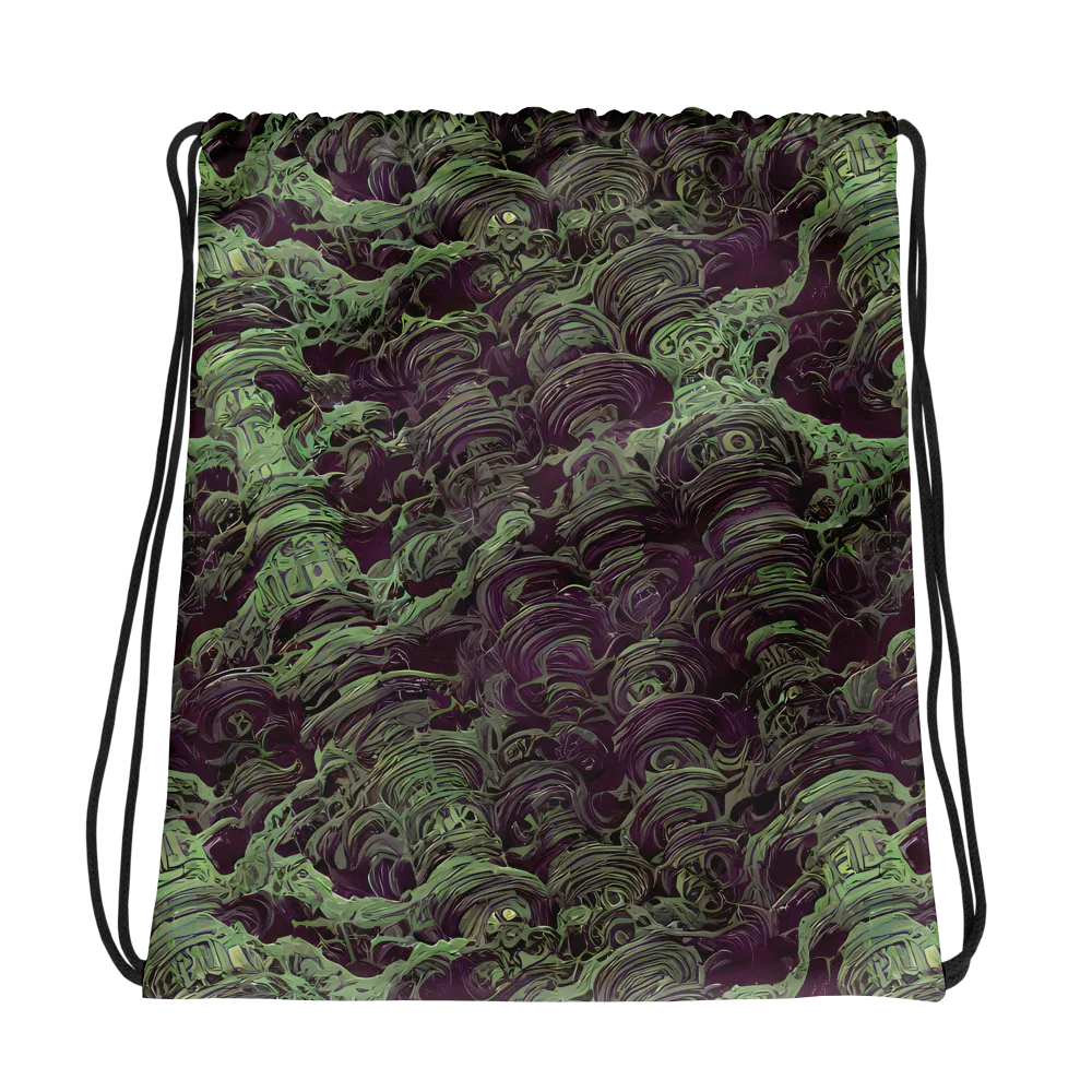 Knab Whorls on Drawstring Bag — Photo