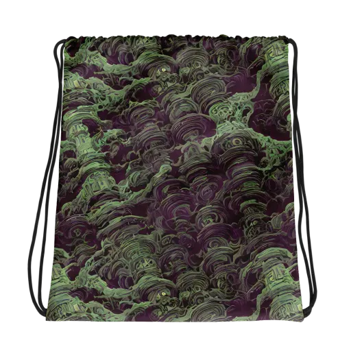 Knab Whorls on a Drawstring Bag