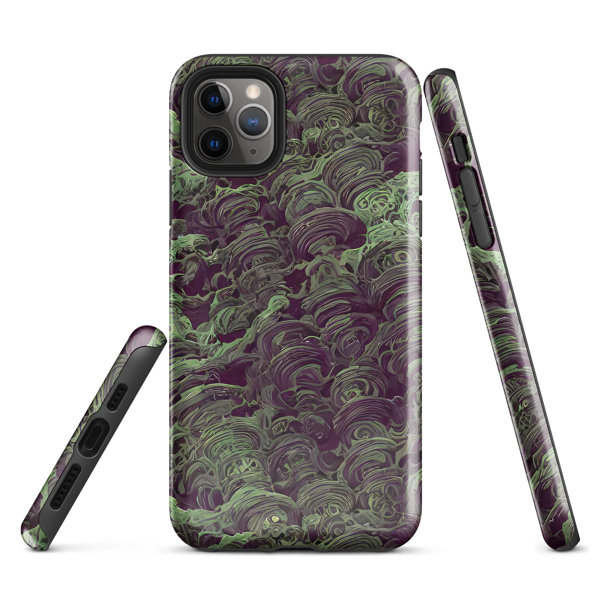 Knab Whorls on Tough Case for iPhone® — Front