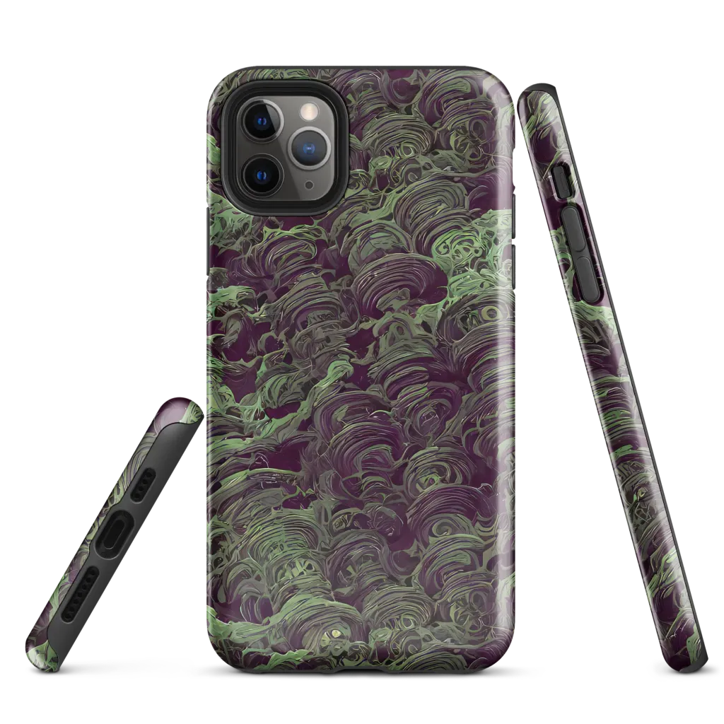 Knab Whorls on Tough Case for iPhone® — Front