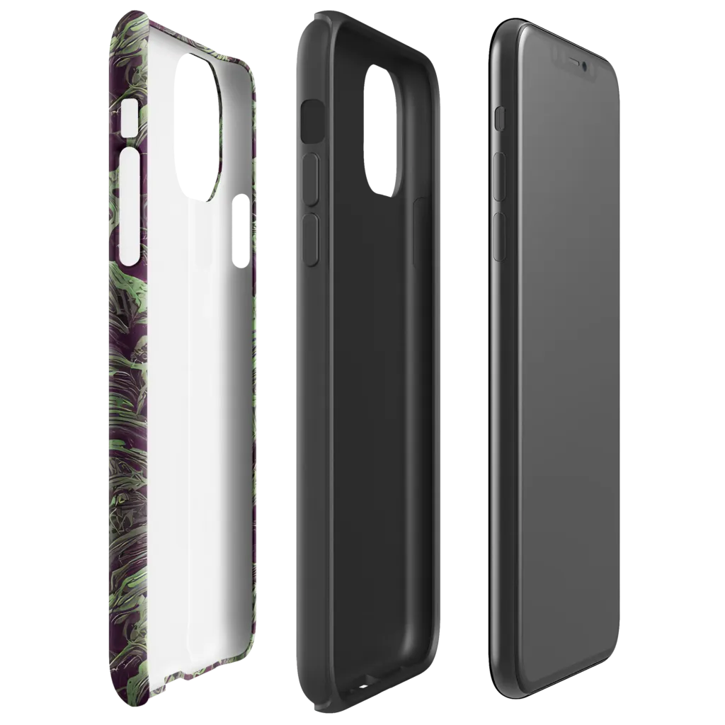 Knab Whorls on Tough Case for iPhone® — Right