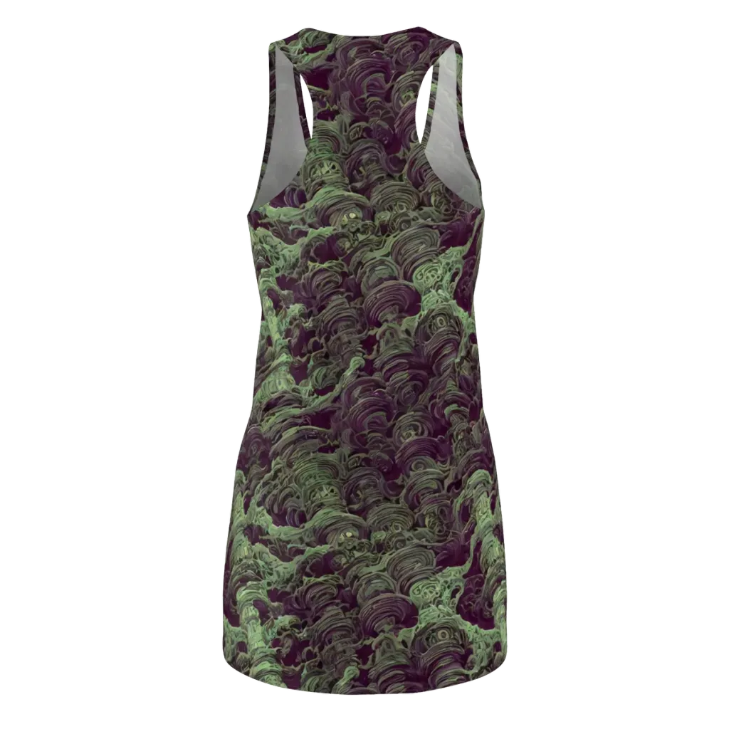 Knab Whorls on Racerback Dress — Back