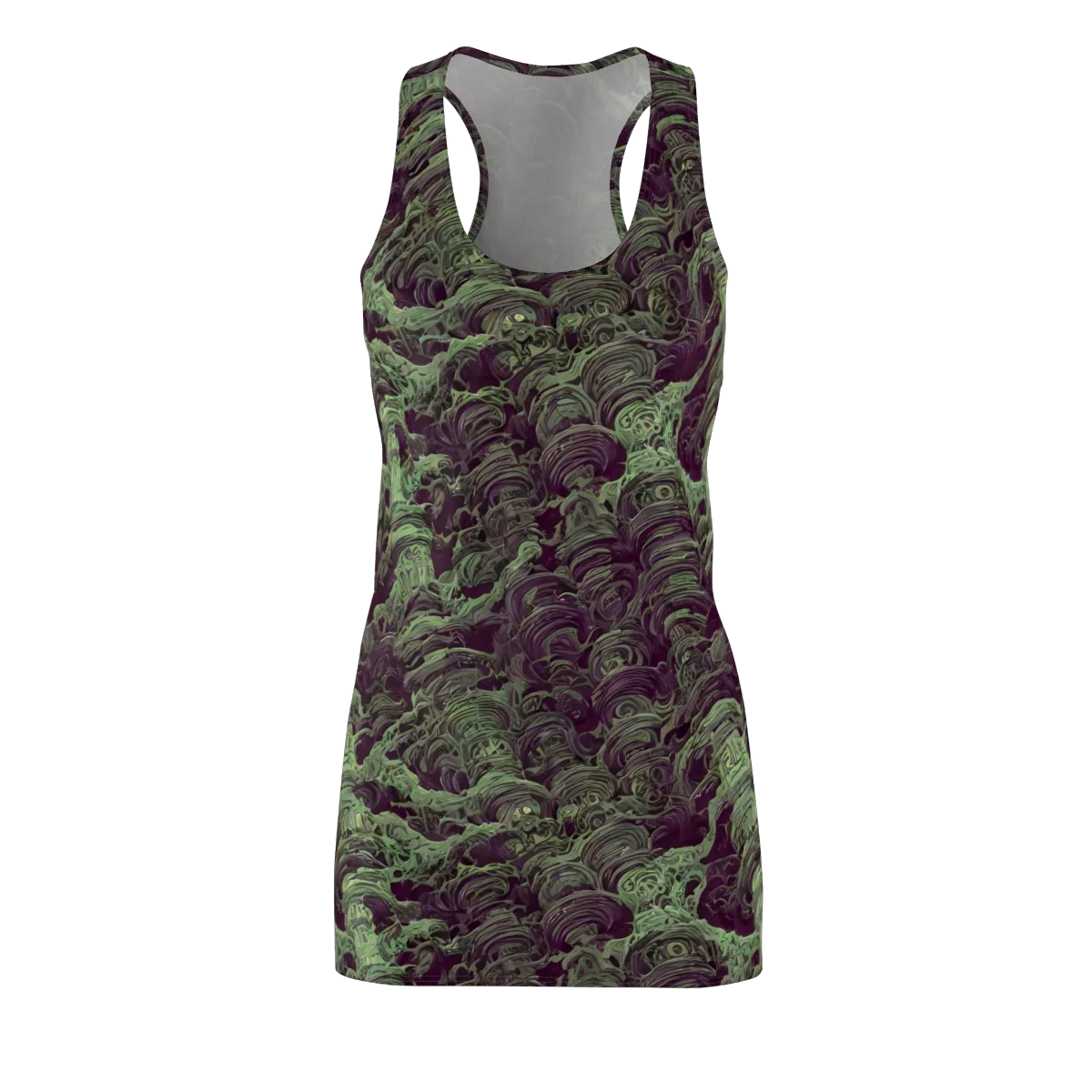 Knab Whorls on Racerback Dress — Front