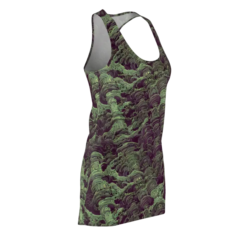 Knab Whorls on Racerback Dress — Front Side