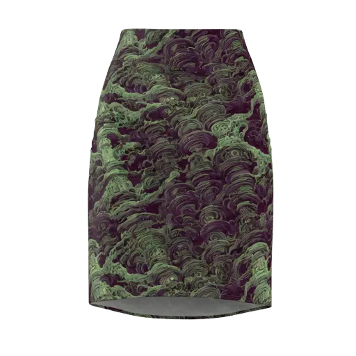 Knab Whorls on a Pencil Skirt