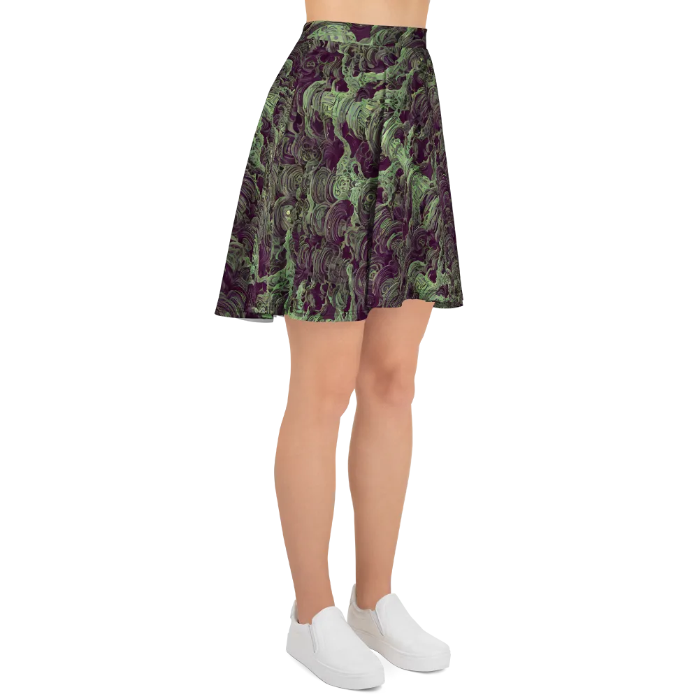 Knab Whorls on Skater Skirt — Right