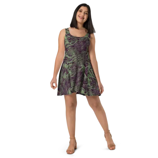 Knab Whorls on a Skater Dress