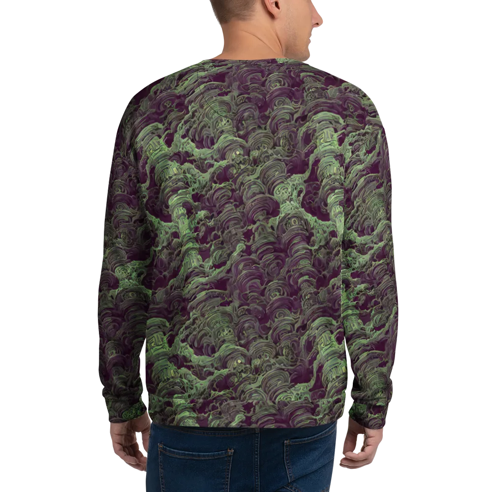 Knab Whorls on Sweatshirt — Back