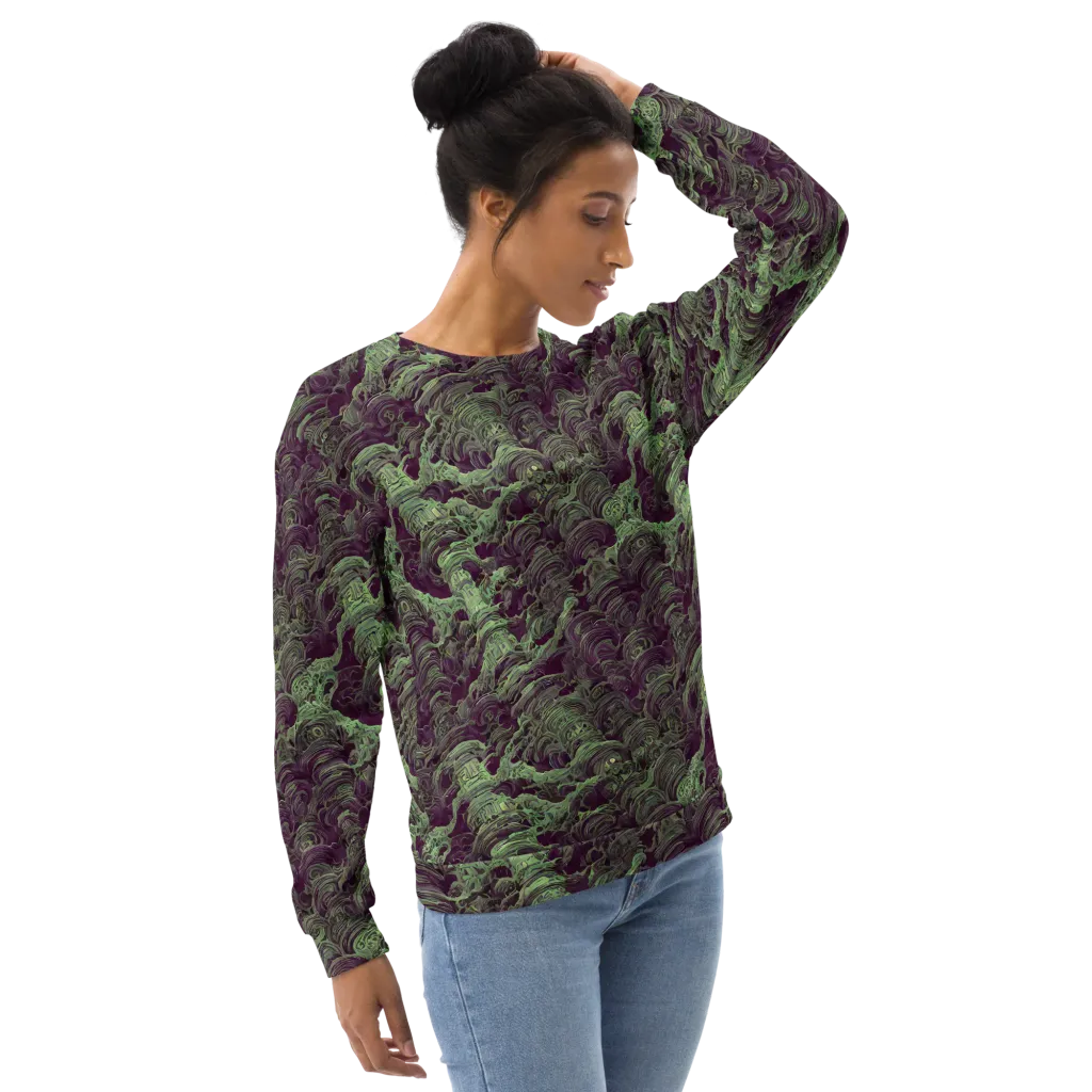 Knab Whorls on Sweatshirt — Right Front