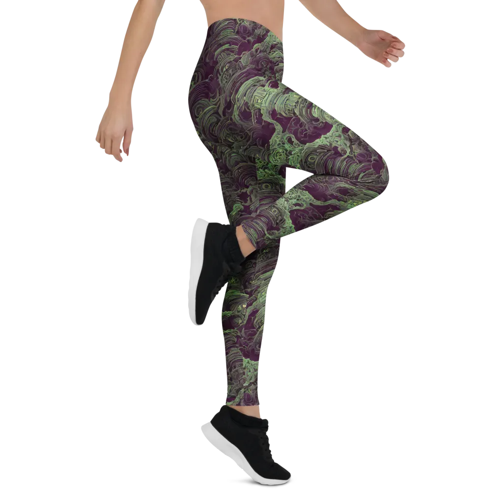 Knab Whorls on Leggings — Right