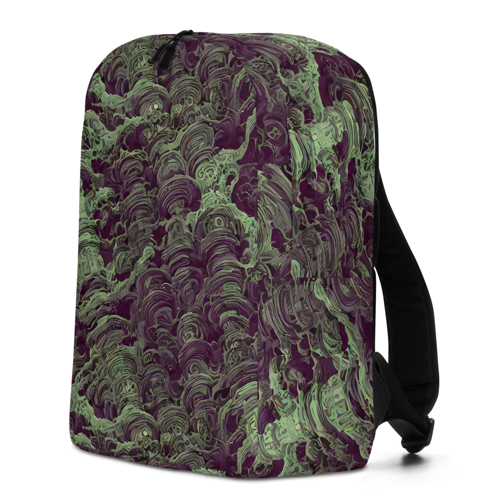 Knab Whorls on Minimalist Backpack — Left