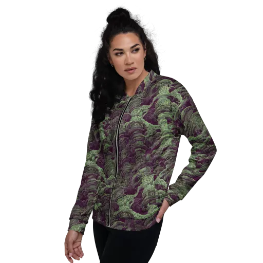 Knab Whorls on a Bomber Jacket