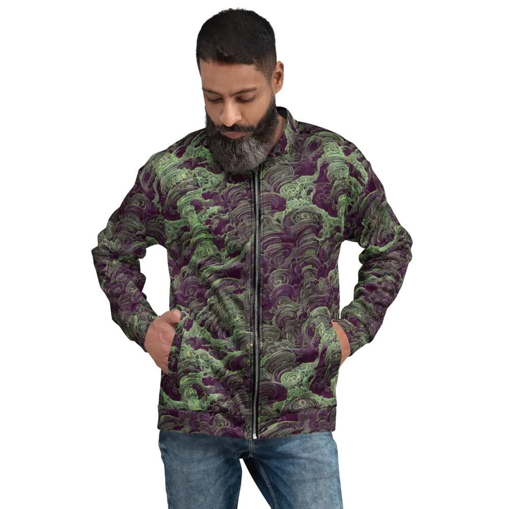 Knab Whorls on Bomber Jacket — Front