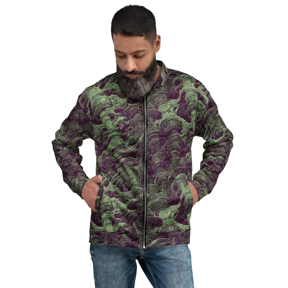 Knab Whorls on Bomber Jacket — Front