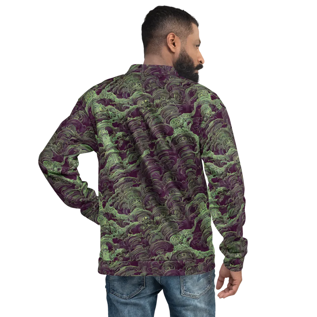 Knab Whorls on Bomber Jacket — Back