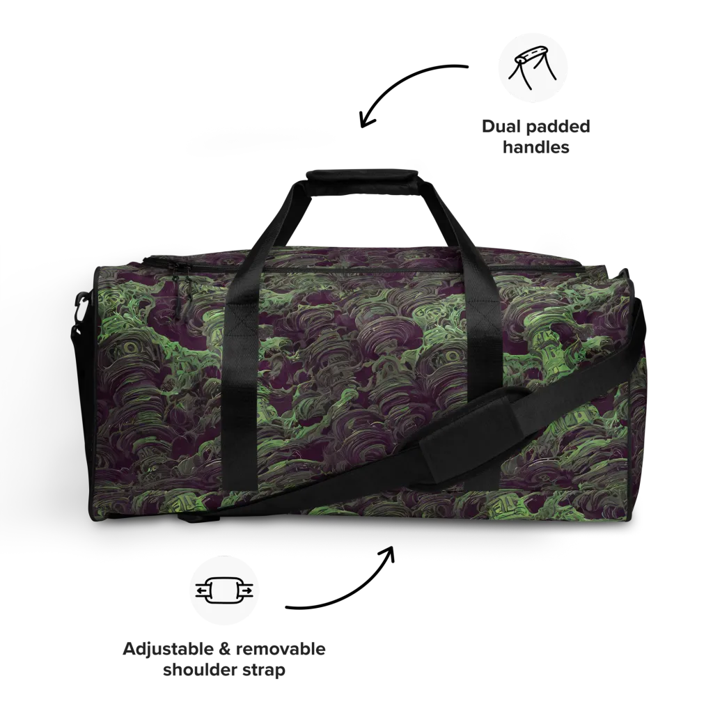 Knab Whorls on Duffle Bag — Front