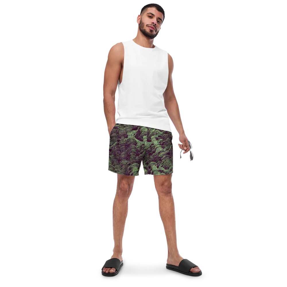 Knab Whorls on Swim Trunks — Front