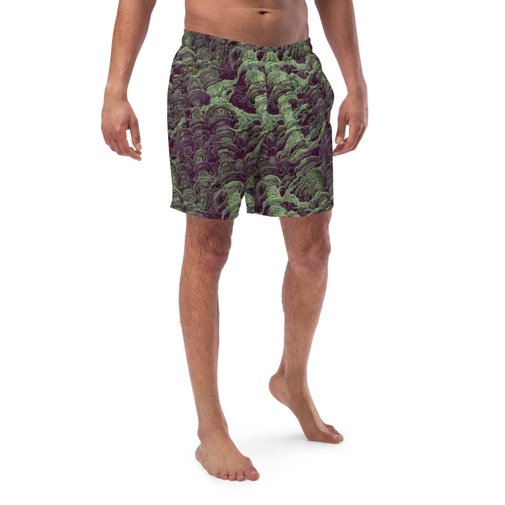 Knab Whorls on Swim Trunks — Front