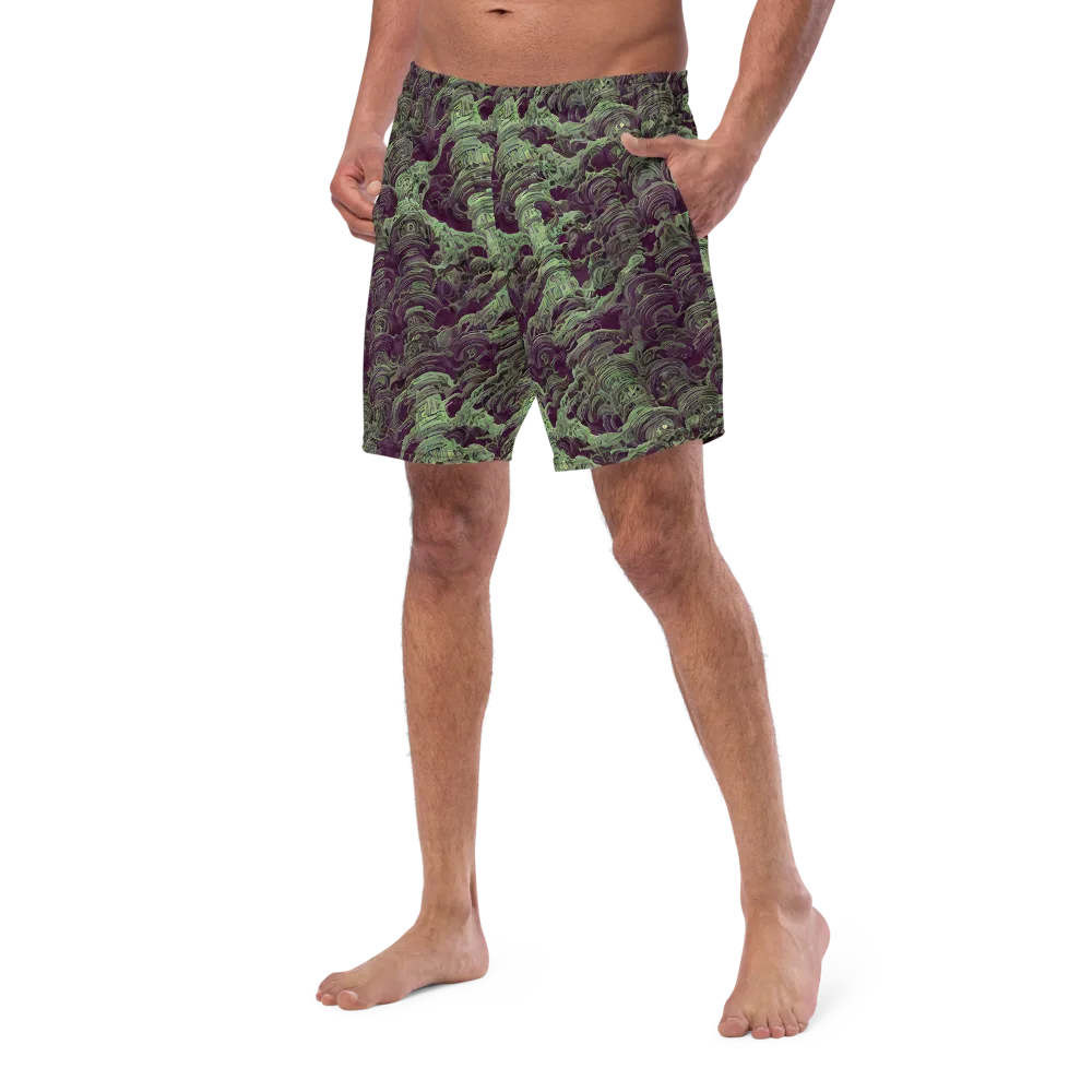 Knab Whorls on Swim Trunks — Left Front