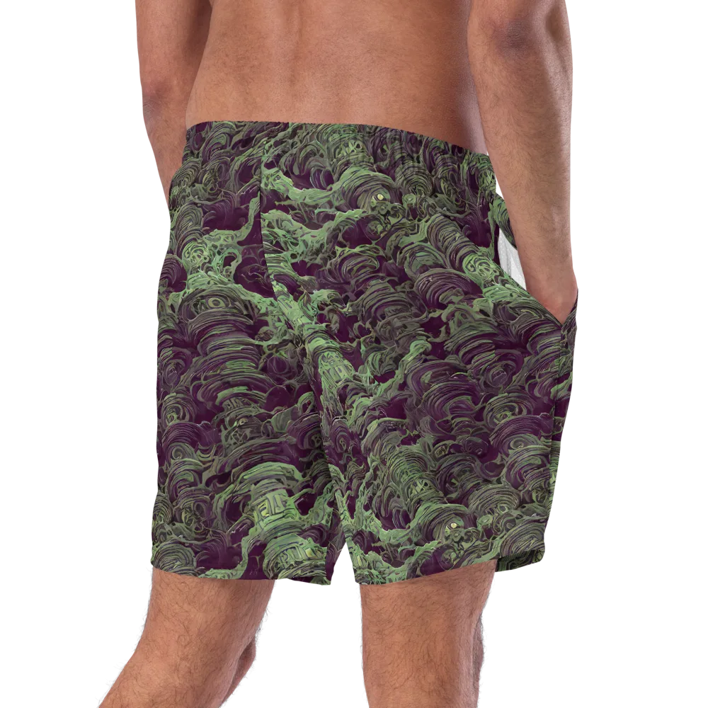 Knab Whorls on Swim Trunks — Right Back