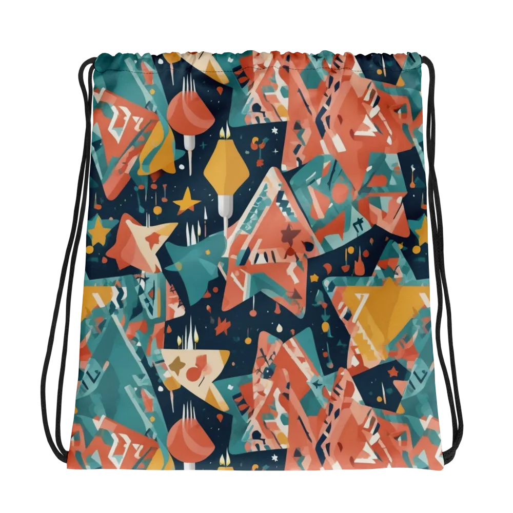 Neon Supper Club on Drawstring Bag — Photo