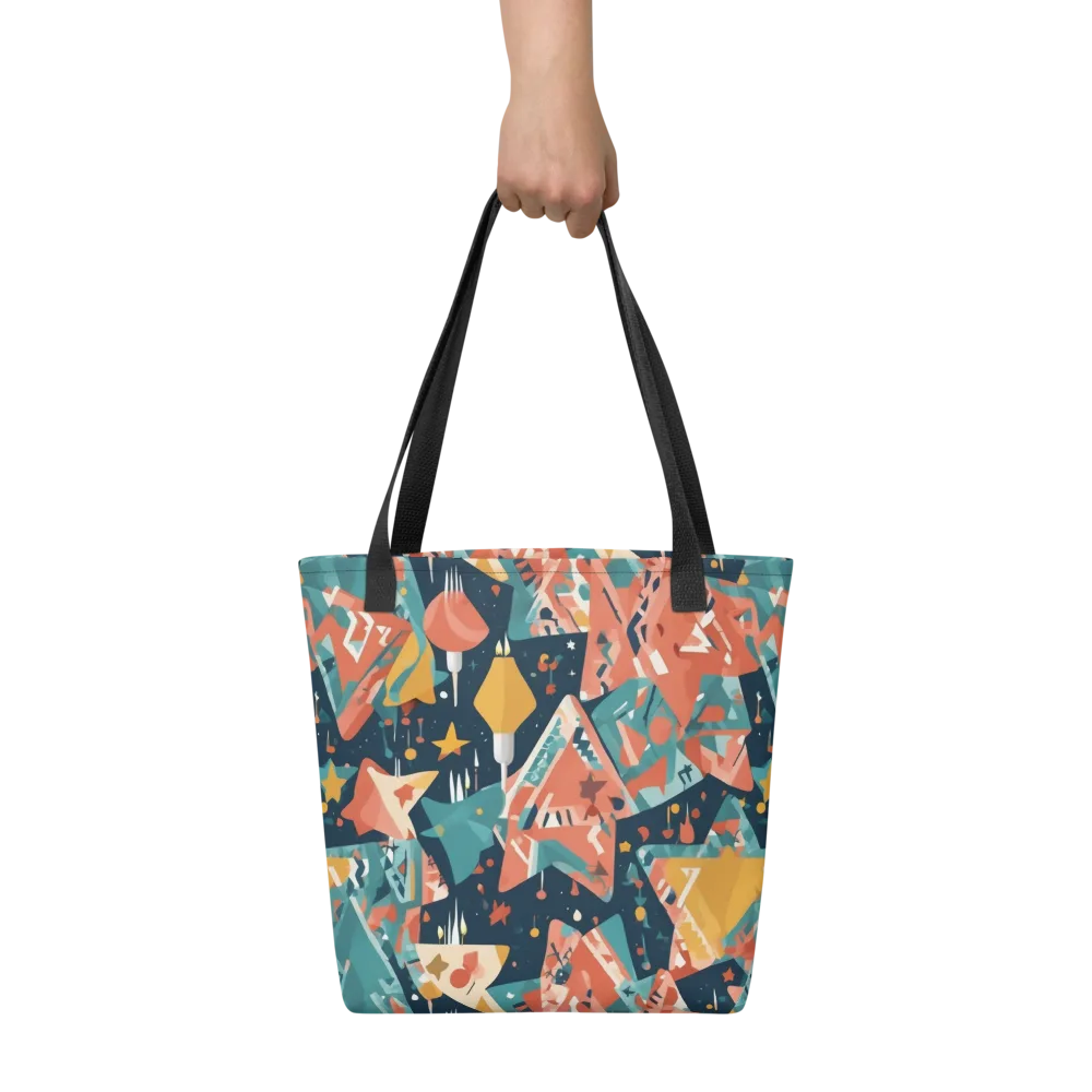 Neon Supper Club on Tote Bag — Front