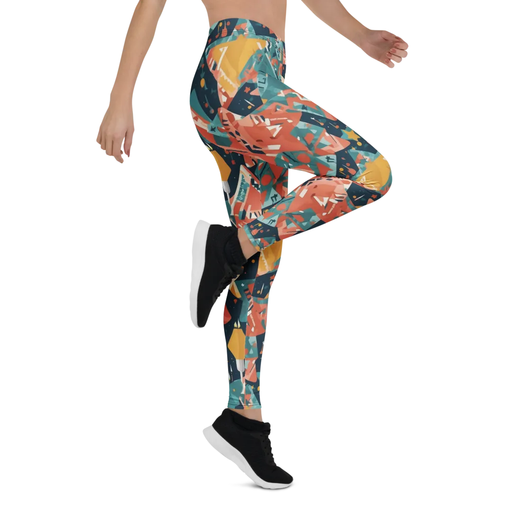 Neon Supper Club on Leggings — Right