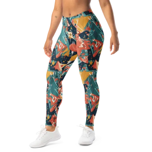 Neon Supper Club on a Leggings