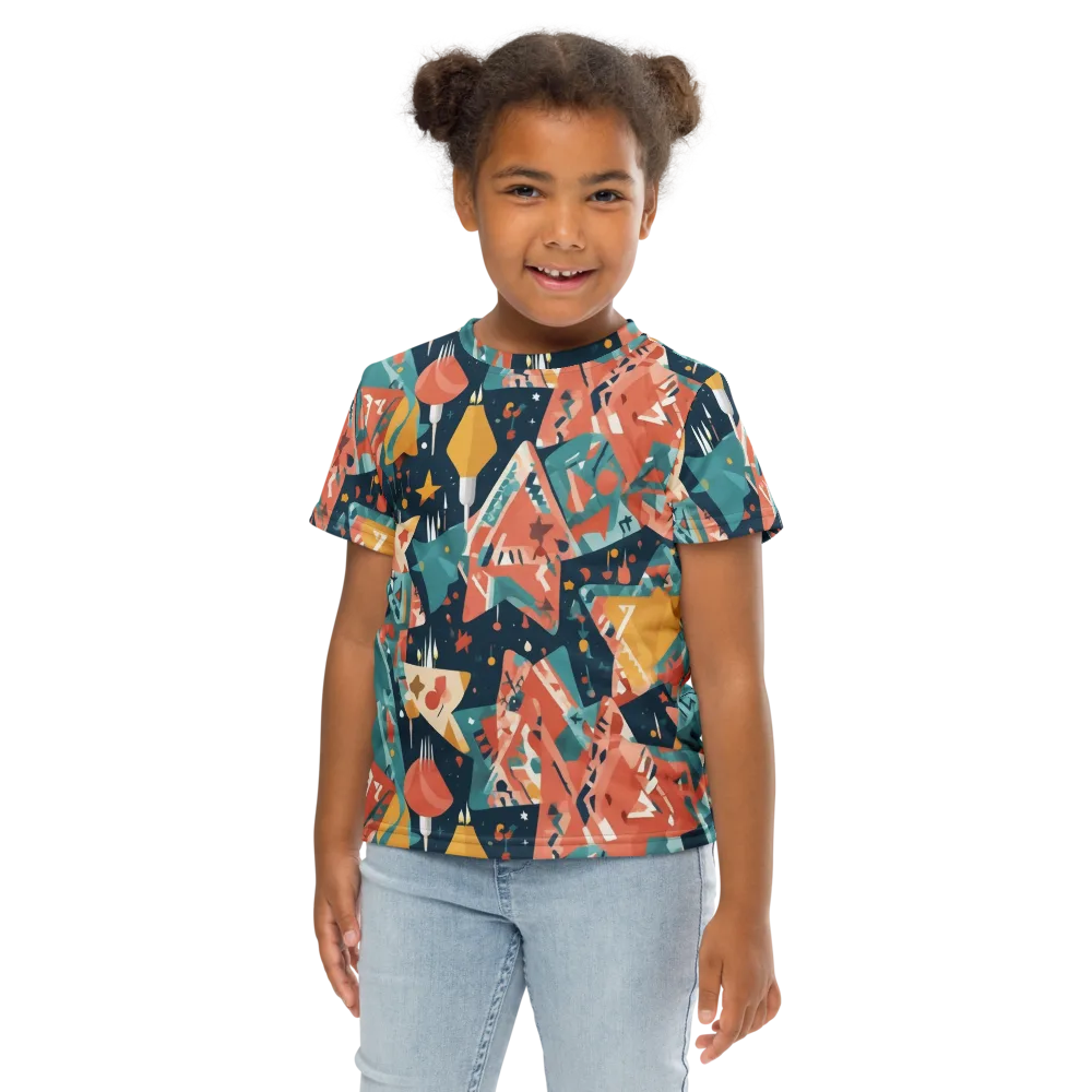 Neon Supper Club on Kids Crew Neck T-Shirt — Front