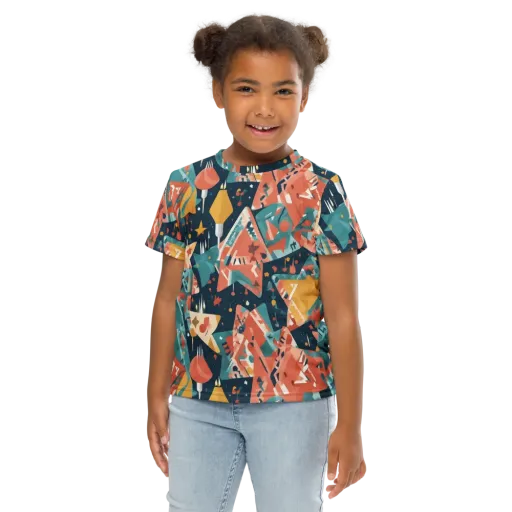Neon Supper Club on a Kids Crew Neck T-Shirt