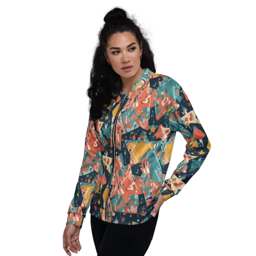 Neon Supper Club on a Bomber Jacket