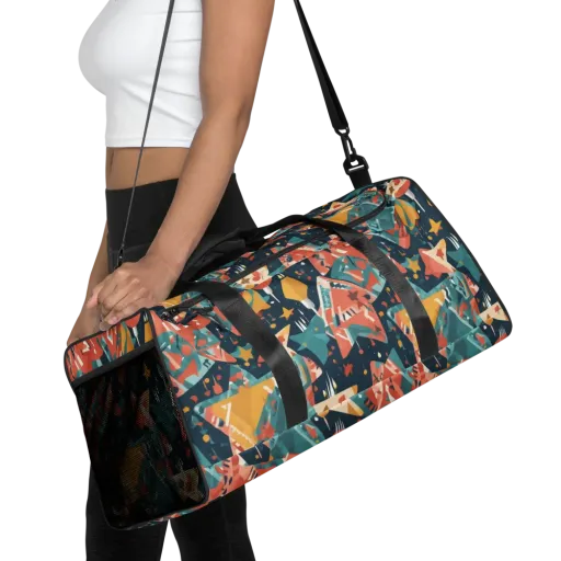 Neon Supper Club on a Duffle Bag