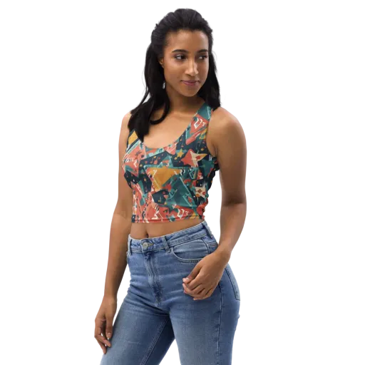 Neon Supper Club on a Crop Top