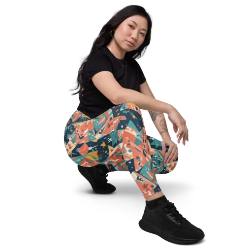 Neon Supper Club on a Leggings with Pockets
