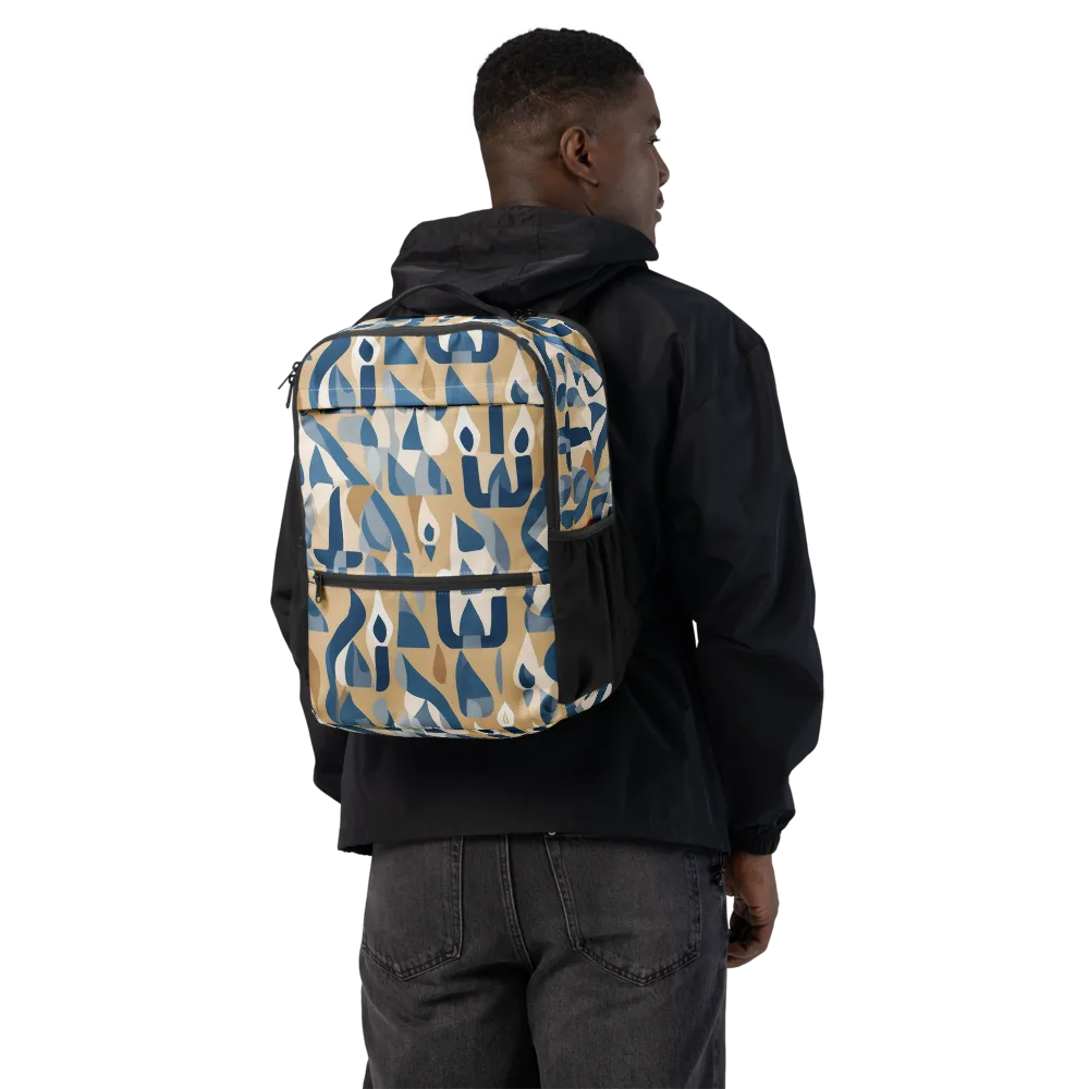 Candle Current on Utility Backpack — Back