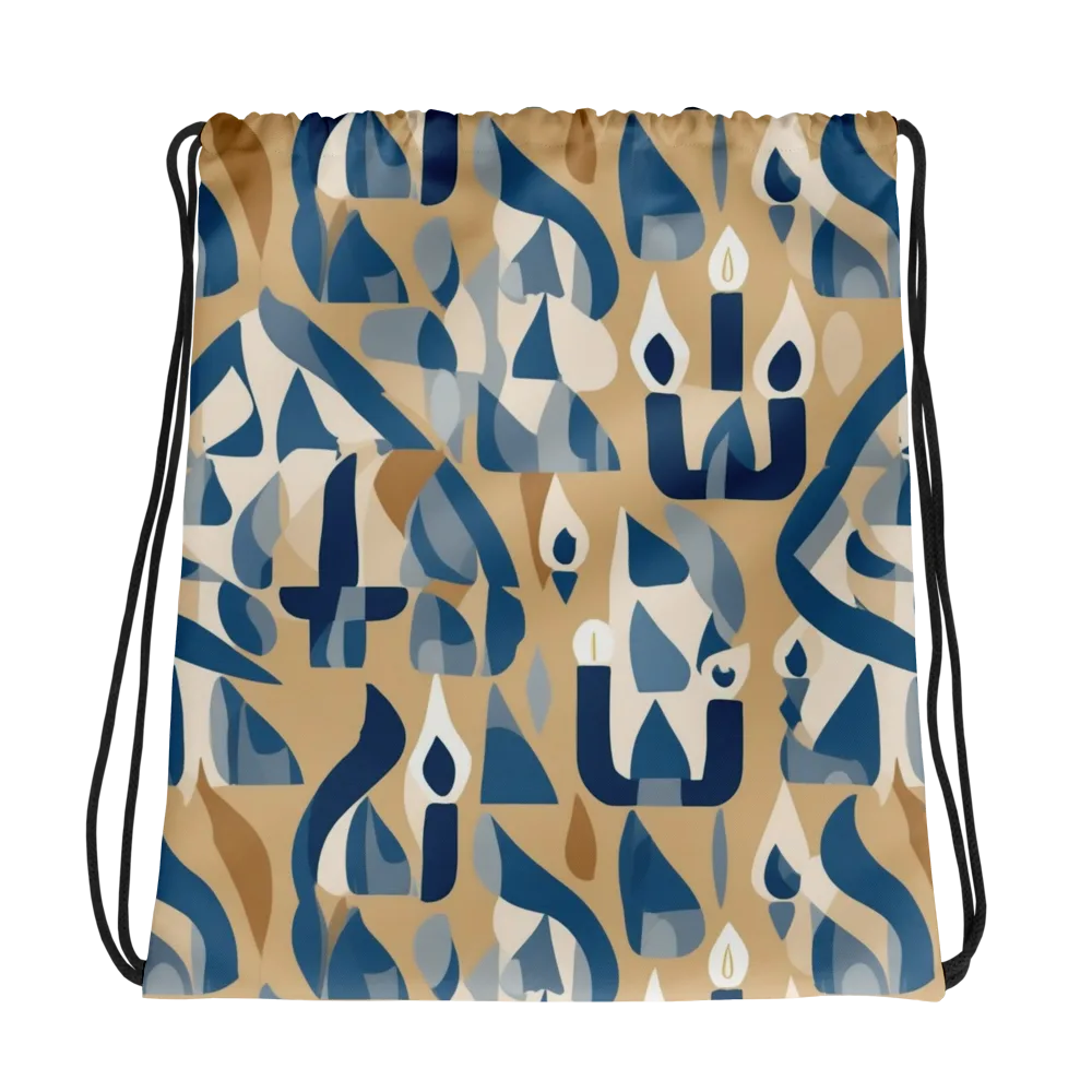 Candle Current on Drawstring Bag — Photo