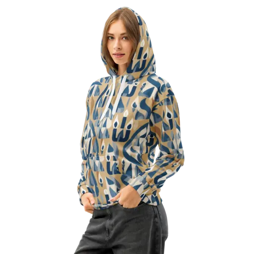 Candle Current on a Cotton Hoodie