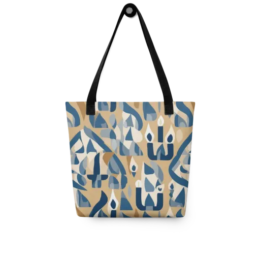 Candle Current on a Tote Bag