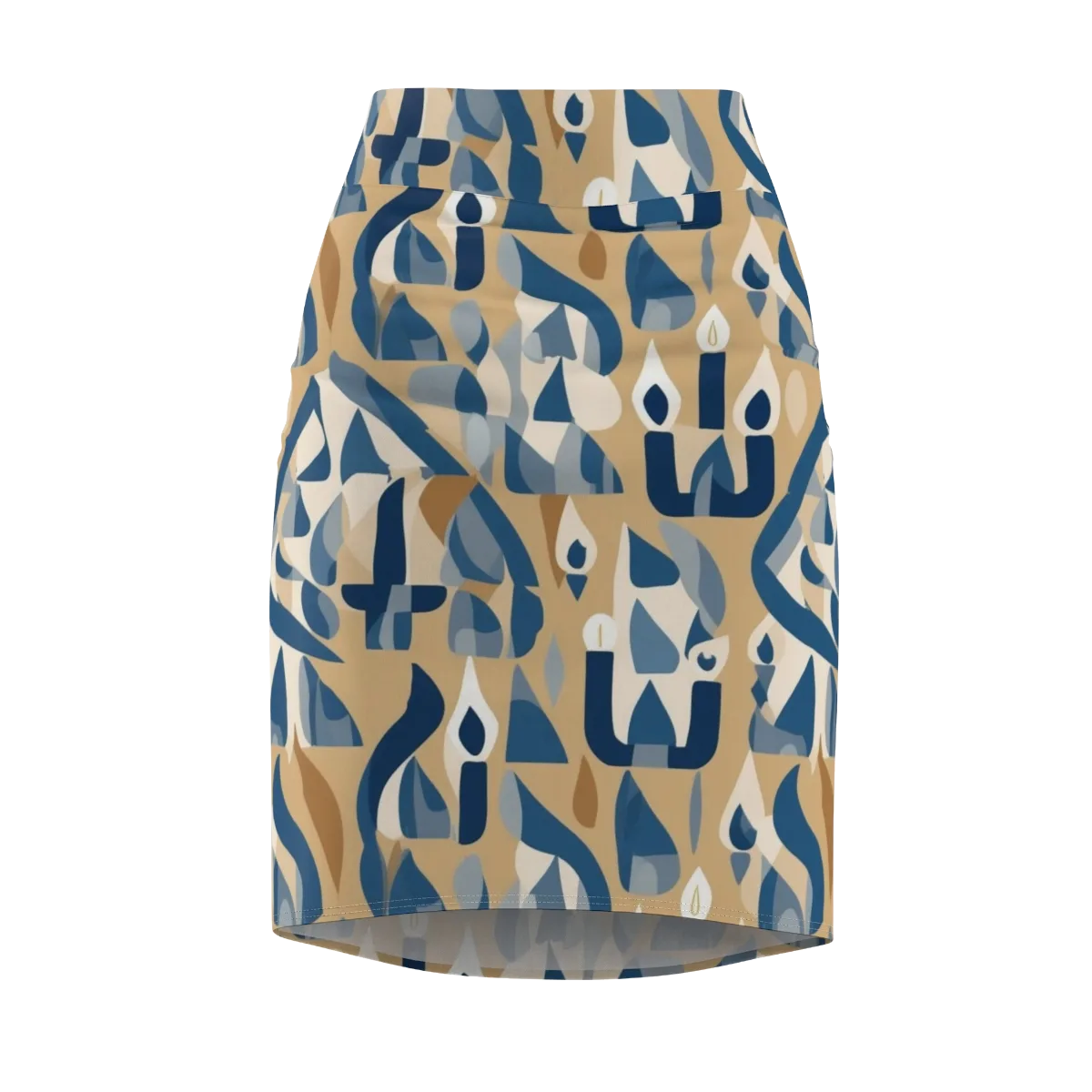 Candle Current on Pencil Skirt — Front