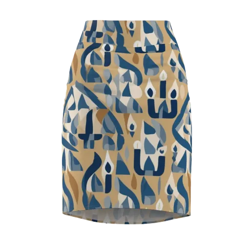Candle Current on a Pencil Skirt