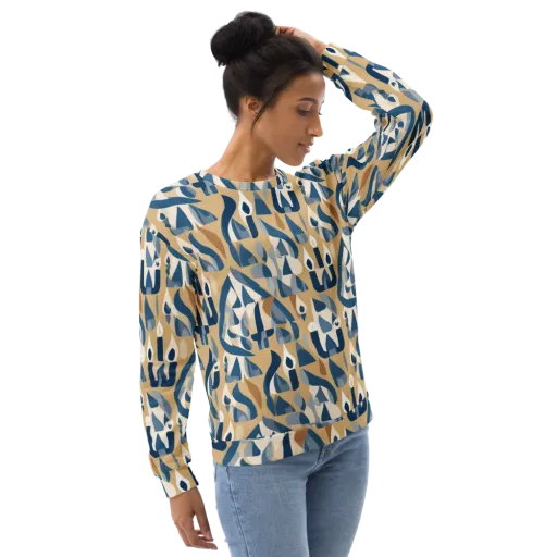 Candle Current on a Sweatshirt