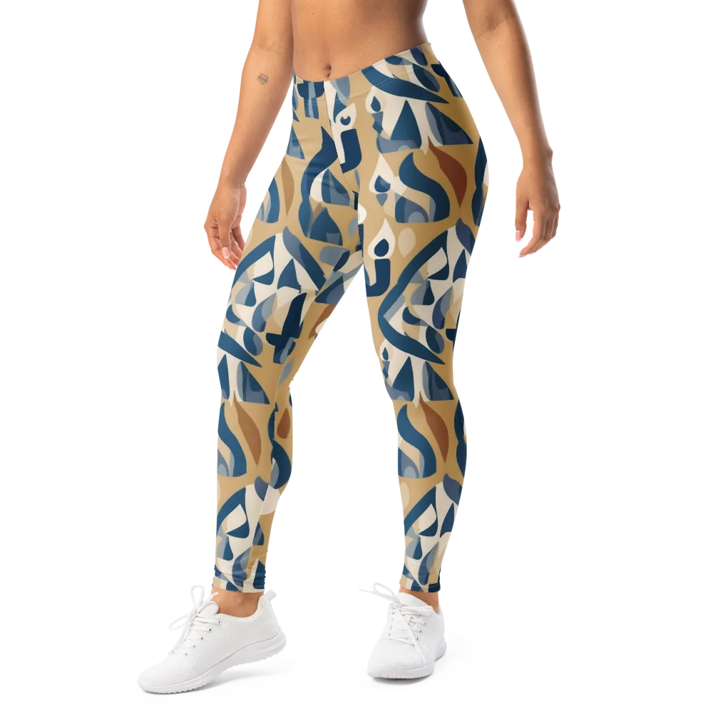 Candle Current on Leggings — Left Front