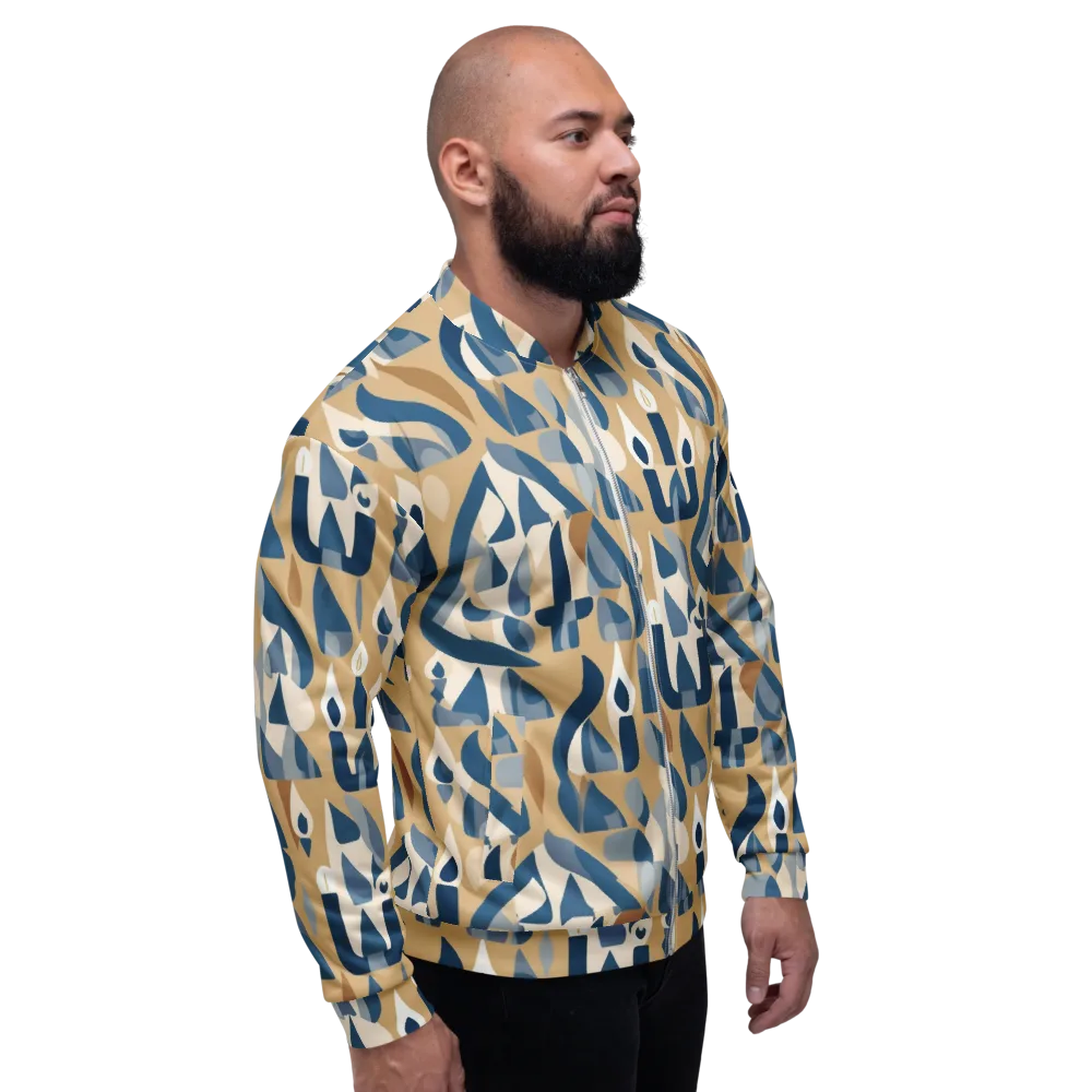 Candle Current on Bomber Jacket — Right