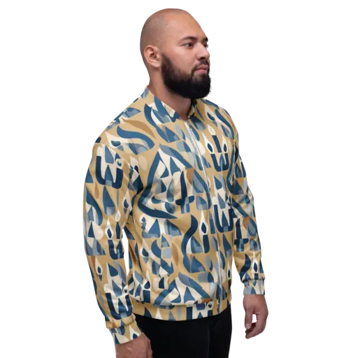 Candle Current on a Bomber Jacket